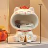 Adornos de resina de escritorio para guardar llaves de gato de la suerte, de alta gama, ligeros y de lujo, para inauguración de la casa, sala de estar, decoración del hogar, regalo