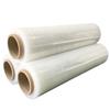 Película de envoltura de PE de 45 cm de ancho, película estirable, película de embalaje, película transparente, embalaje de productos, a prueba de polvo, volumen de producción de fábrica