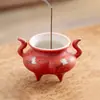 Queimador de Incenso Changkong da Fábrica Yinhewu, Porta-Incensos para Casa, Lindo Prato para Incenso, Suporte para Incenso de Nove Furos