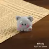 Desenho Animado 3D Zodíaco Versão Q Fofa Figurinhas de Resina Decorações para Painel de Carro Brinquedos da Moda