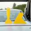 Herramienta de Limpieza Rasqueta 2 en 1 para Eliminar Adhesivo, Herramienta para Aplicar Película en Ventanas de Coche, Aplicador de Película para Pantalla de Teléfono Móvil, Rasqueta para Película