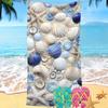 Toalla de Playa Personalizada con Foto Original Microfibra Felpa Impresión Digital Producción de Imagen Tela de Secado Rápido Toalla de Playa