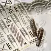 TENSOR nuevo proceso simples pegatinas para uñas M-1010 papelería explosiones 3d al por mayor para niños disponibles pegatinas para uñas