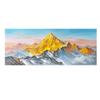Pintura de diamantes 2021 nuevo sala de estar horizontal cuerpo dorado Montaña Plateada dormitorio dormitorio puntada de diamante montaña gigante bordado de diamantes