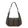 Bolso cruzado para exteriores, deportivo, ligero y de aspecto elegante, casual y versátil, bolsa de viaje de gran capacidad para niñas, bolso de hombro de gran capacidad