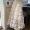Falda de Malla para Pastel para Mujer, Nuevo Estilo Coreano Otoño 2026, Súper de Ensueño, Artesanía Pesada, Hasta la Rodilla, Adelgazante, Dobladillo Amplio, Falda de Longitud Media, Media Falda
