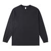 Playera de Manga Larga para Hombre de Marca Trendy Pesada de 230g Primavera y Otoño Nueva Ropa Casual Holgada Algodón Cuello Redondo Camiseta Base para Hombre