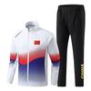 Traje deportivo de equipo chino de primavera y verano para hombres y mujeres, para parejas, pantalones de entrenamiento de artes marciales de pista y campo chinos, chaqueta de manga larga