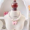 Collar de Perlas con Lazo de Perlas para Gato y Perro Transfronterizo para Perro Pequeño y Mediano Collar Dulce de Campana de Flores Venta al por Mayor