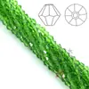Cuentas de cristal con punta para accesorios de joyería DIY, cuentas de 3/4 mm, cuentas de vidrio, cuentas sueltas, accesorios hechos a mano creativos, cuentas de diamante