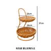 Cesta de Frutas para Exhibición Dropshipping Transfronterizo, Soporte de Exhibición de Cesta de Frutas de Múltiples Capas con Forma de Cintura para Hogar, Restaurante, Cocina, Hotel, Dulces y Bocadillos