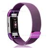 Para fitbit Charge2 Milanés Bonita Correa charge2 Magnética Acero Inoxidable Milanés Bonita Correa de Malla
