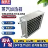 Intercambiador de Calor a Vapor Calentador Aceite Térmico Radiador de Calefacción a Vapor Superficie de Enfriamiento con Aleta de Aluminio Envuelto en Acero Inoxidable