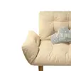 Sofá preguiçoso para duas pessoas, adequado para apartamentos de aluguel, janelas de sacada de quarto, espaços pequenos, varandas com tatame, sofá-cama dobrável de lazer, poltrona reclinável