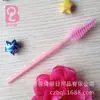 Cepillo de Pestañas Personalizado con Forma de Gota de Agua Bajo Demanda Desechable de Colores Peine de Pestañas Portátil Herramienta de Belleza