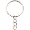 Materiais para Joias DIY Corrente de Chaveiro de Metal Pingente de Boneca Acessórios de Ferragem Corrente para Pendurar Chaveiro Corrente de Quatro Seções