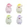 Nuevo producto transfronterizo: Figura Luminosa Linda de Papá Noel, Accesorio Colgante de Decoración DIY, Adorno Pequeño para Paisaje en Miniatura