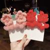 Horquilla de flor de terciopelo de Año Nuevo clip de hada estilo antiguo accesorios para el cabello clip dulce accesorios de felicitación de Año Nuevo para niña tocado Hanfu para niños