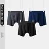 Ropa Interior Deportiva para Hombre, Anti-Rozaduras, Calzoncillos tipo bóxer Tallas Grandes, Estilo Delgado de Verano, Para Correr, Extra Largos, Seda de Hielo, Pantalones Cortos de Ángulo Plano