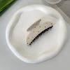 Nuevo Clip Coreano de Color con Pedrería Niche de Alta Gama Horquilla de Ácido Acético Clip de Primavera Combinable Clip para el Cabello de Tiburón para Mujer
