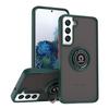 Funda Protectora Magnética para Coche con Soporte de Anillo para Samsung A27 A57 Generación 1 Qiying Botón de Bloqueo de Color