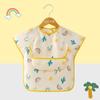 Babero de Verano Fino para Bebé para Comer, Estilo Chaleco Reverso sin Mangas, Impermeable, de Princesa, Transpirable y Lindo