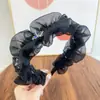Presilhas de Cabelo Advanced Sense Aro de Cabelo Aro de Cabeça de Rede com Strass para Mulheres 2025 Novo Acessórios de Cabelo de Alta Qualidade Temperamento