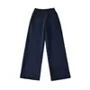 Ws9297-25 Nuevo Estilo de Invierno Pantalones Deportivos Cálidos de Forro Polar Pierna Ancha Pantalones Largos Pantalones Casuales Estilo Europeo y Americano Cintura de Punto con Retazos