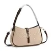 2026 Nuevo Llegada Stock Disponible Bolso de Hombro Cruzado Estampado de Leopardo Debajo del Brazo Bolso de Mano Nicho Lujo Ligero Versátil para Viajes Moda Bolso para Mujer
