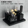 Juego de Lavabo para Baño Taza para Enjuague Bucal Familiar Taza para Cepillo de Dientes Patrón de Mármol para Pareja Suministros de Baño Simples de Lujo Ligero