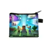 Monedero de Minecraft de Venta Caliente Transfronterizo, Mini Cartera Corta para Niños, Portallaves Portátil para Tarjeta de Acceso, Venta al por Mayor