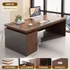 Escritorio de oficina, escritorio moderno simple para el hogar, escritorio integrado para escribir en dormitorio de estudiante, escritorio para computadora, escritorio ejecutivo