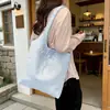 Bolso Tote Estilo Coreano con Estampado de Estrellas para Mujer 2026 Nuevo Bolso de Hombro de Gran Capacidad Ligero Versátil para Viajes Casuales