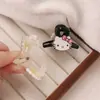 Grampo de Cabelo Desenho Animado Gatinho Acrílico Super Doce Pequeno Novo Pega Franja Pegador de Cabelo Acessório de Cabeça