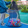Bolsa de Almacenamiento para Juguetes de Niños Bolsa para Guardar Bloques de Baño Tarjetas Bolsa de Dios Cierre de Cordón Pelotas Oceánicas Bolsa de Malla Grande Bolsa de Playa