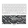 Adequados para teclados da série MacBook, estes protetores de teclado transparentes cinza ultrafinos de 0,12 mm são projetados para cobrir as teclas