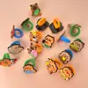 Anillo Lindo de Delfín Capibara Feng Shui Anillo Infantil Regalo Juguete