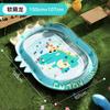 Colchoneta Inflable para Bebé, Colchoneta con Sonido de Aplauso de Vida Marina, Colchoneta Inflable a Presión Conveniente para Mascotas