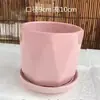 Maceta de Cerámica Tamaño Grande Oferta Especial Liquidación Interior Escritorio Balcón Suculenta Maceta Pequeña Clorofito Helecho Espárrago Maceta Simple Blanca