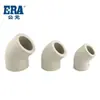 Colección de Accesorios para Tuberías de Agua Caliente y Fría PPR: Codo Roscado Interno, Tes, Conexión Reductora, Conector Recto, Codo de Puente