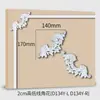 Moldura combinada no de yeso estilo francés para decoración de pared de sofá de sala de estar, moldura de esquina de PU tallada estilo crema, venta al por mayor para paredes de fondo y techos