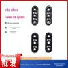 Suprimentos de acampamento ao ar livre fivela de corda de vento de três olhos peça de conexão de três furos fivela de plástico deslizamento acessórios de tenda