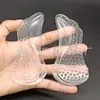Almofadas de Silicone para Arco do Pé Meio Tamanho, Suporte para Arco Antiderrapante com Massagem Granular, Almofadas Corretivas Autoadesivas Absorventes de Choque para Arco do Pé, Almofadas para Arco do Pé de Sete Pontos