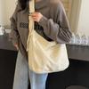 Bolsa Casual de Gran Capacidad para Viajes Diarios de Mujeres 2026 Nuevo Estilo Bolso de Hombro Simple y Fresco Bolso Tote de Lona de Alta Gama