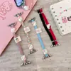 Pulsera tejida linda Correa de reloj de gatito Adecuada para Apple Watch Iwatch12 Generación 11/10Ultrase