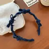 Faixa de Cabelo Laço de Ano Novo, Coroa Alta, Antiderrapante, Acessório de Cabelo de Veludo Vermelho para Mulheres, Luxo de Alta Qualidade, Peça Única Atacado