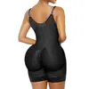 Body Camisola de Comercio Exterior Talla Plus para Mujer con Cremallera Ajustable en la Entrepierna, Control de Abdomen, Moldeador Levanta Glúteos, Diseño de Entrepierna Abierta