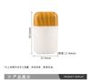 Barrita Energética de Aceite Esencial de Doble Orificio en Stock para Somnolencia al Conducir, Barrita de Inhalación Nasal, Aceite Refrescante Barrita Nasal de Doble Orificio para Refrescar y Despertar, Material de Embalaje