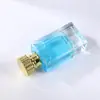 Botella Dosificadora de Perfume 50ml Cuadrada Fondo Grueso Spray Botella Vacía Empaque Vidrio a Presión en Stock Botella de Perfume de Vidrio a Presión