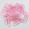 Clips de Papel Plastificados de Colores 28/33/50mm Color Macarrón Set Transfronterizo de 10cm Clips de Papel para Oficina